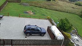 Parkoviště v létě